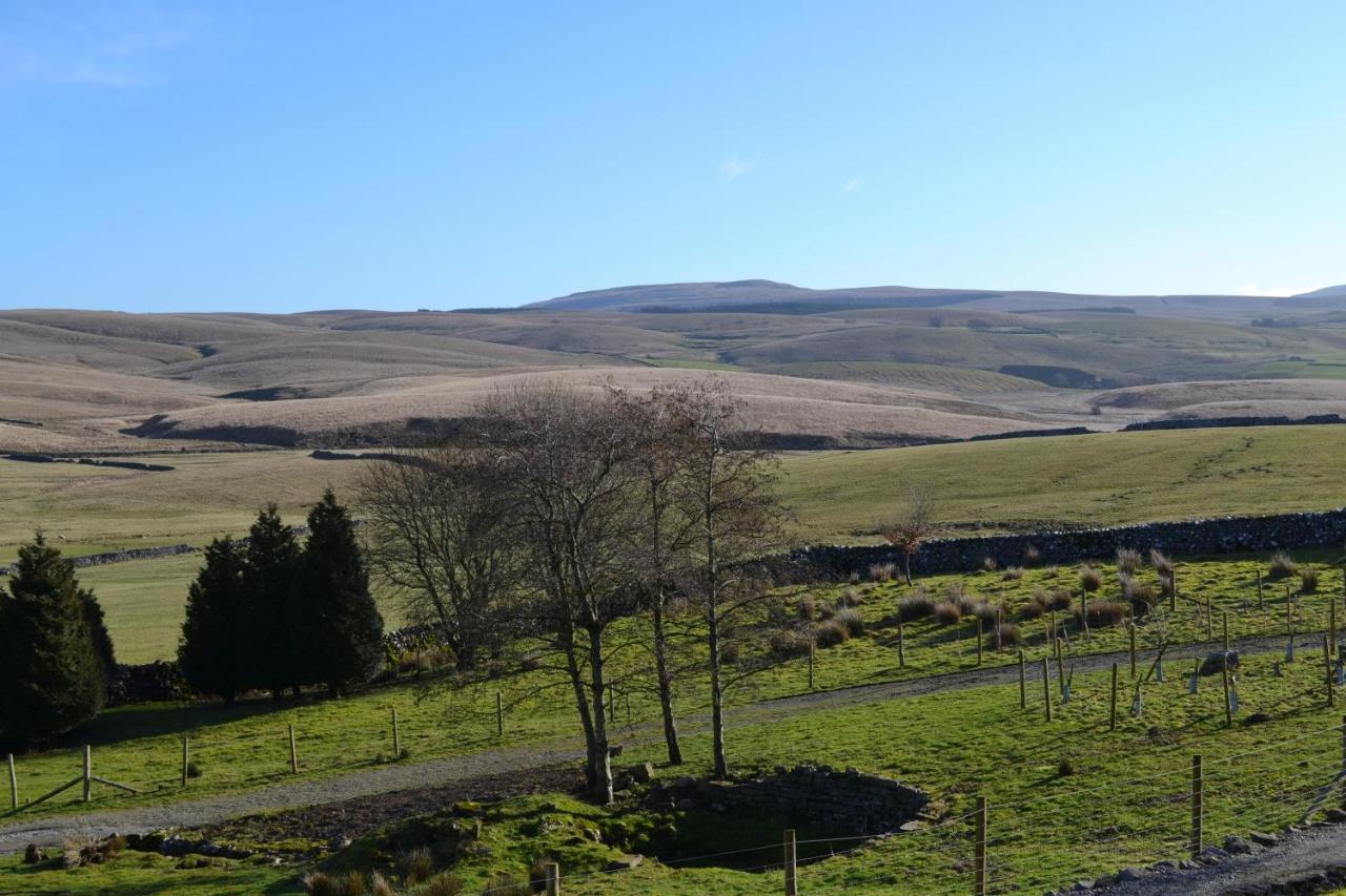The Warren Lodge Cabin At Ashes Farm, Near Settle Exterior foto